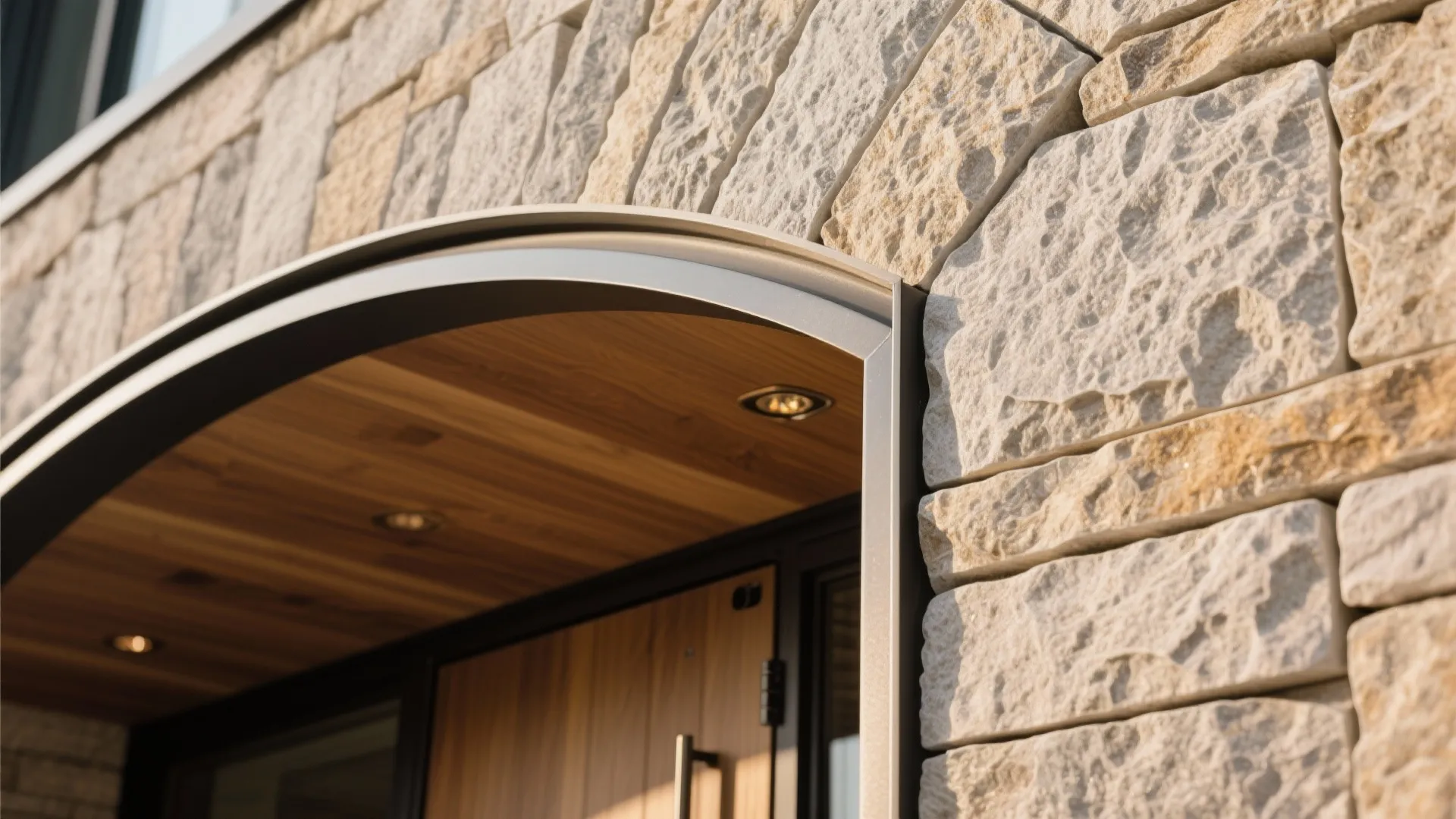 Signature Arch or Portal that Frames the Arrival