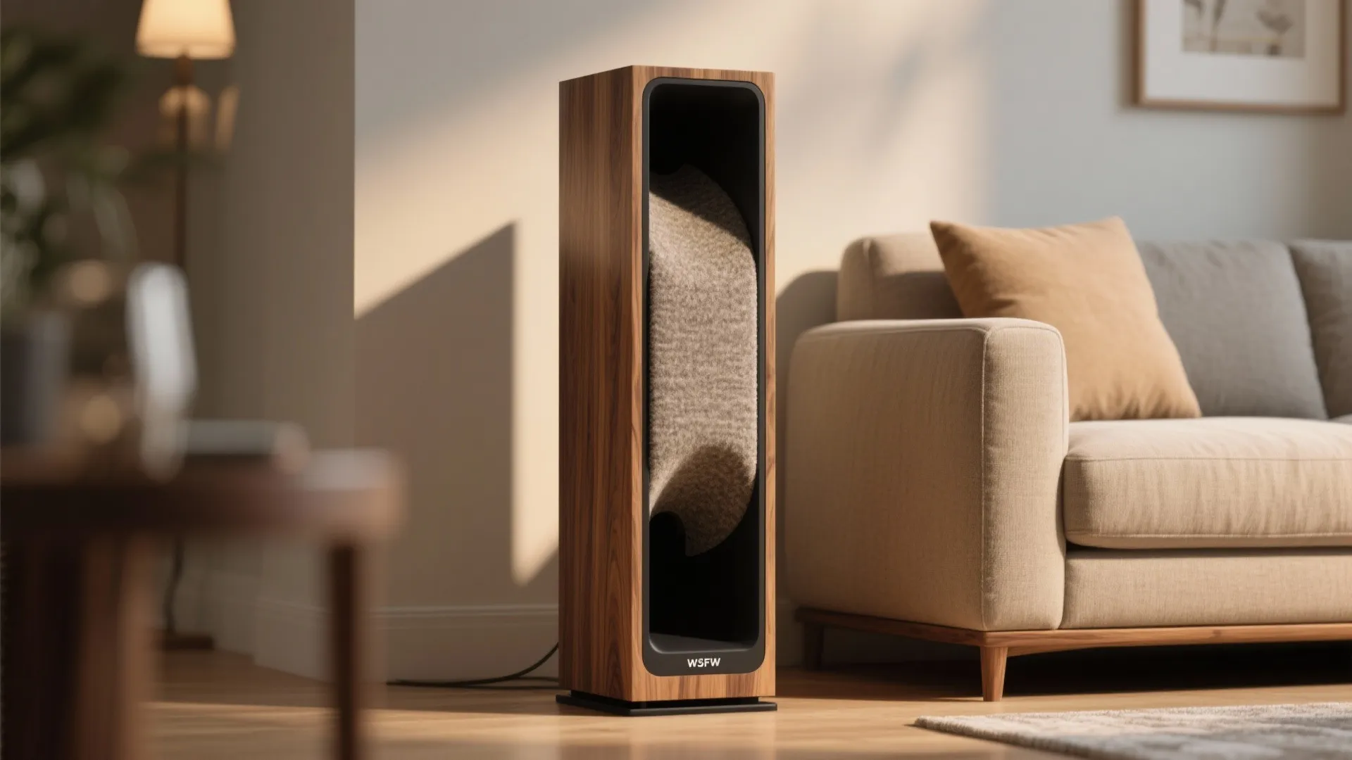 2. Ported floorstander for deeper bass