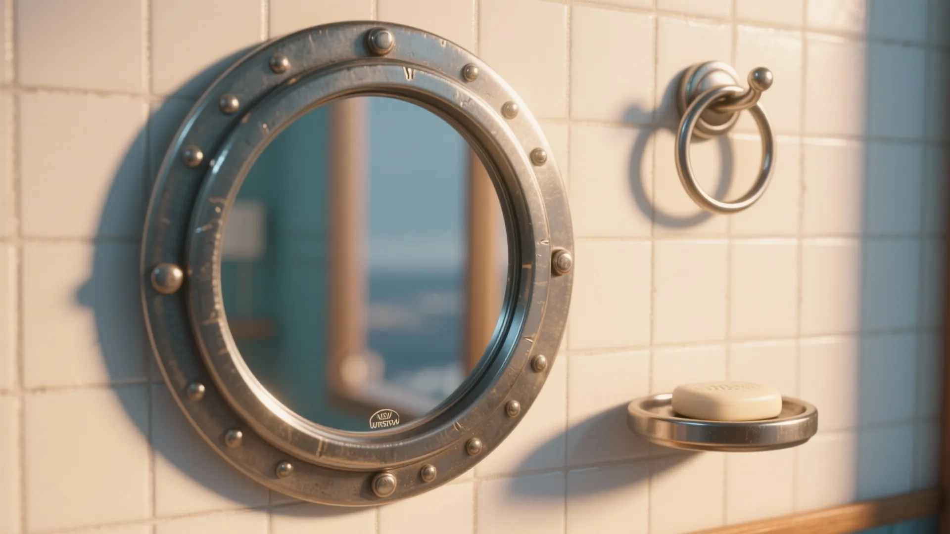Porthole Mirrors and Round Fixtures