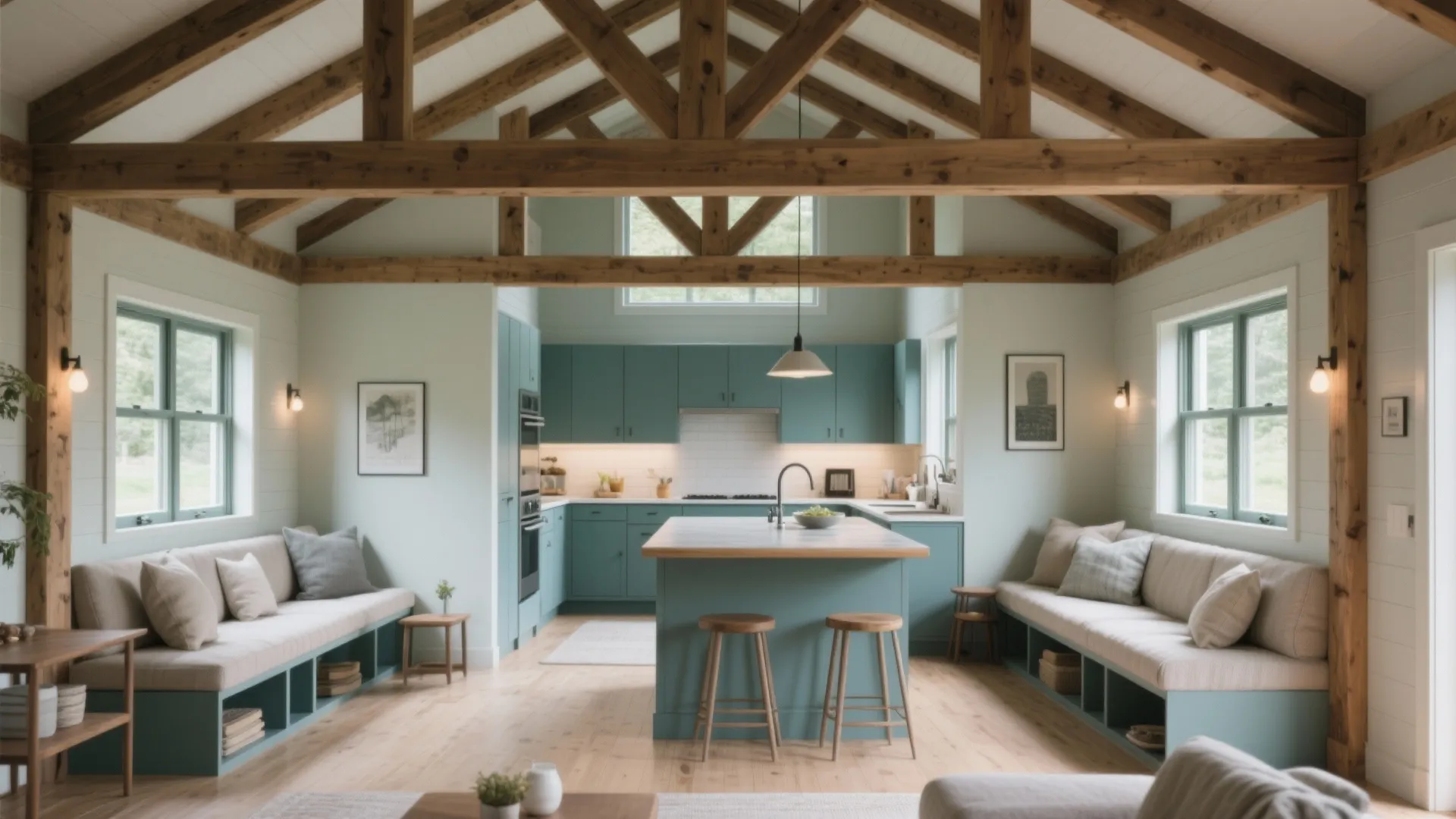 Post and Beam Small House Plans: Maximize Space and Style: 1 Minute to Discover Efficient Post and Beam Small House Plans