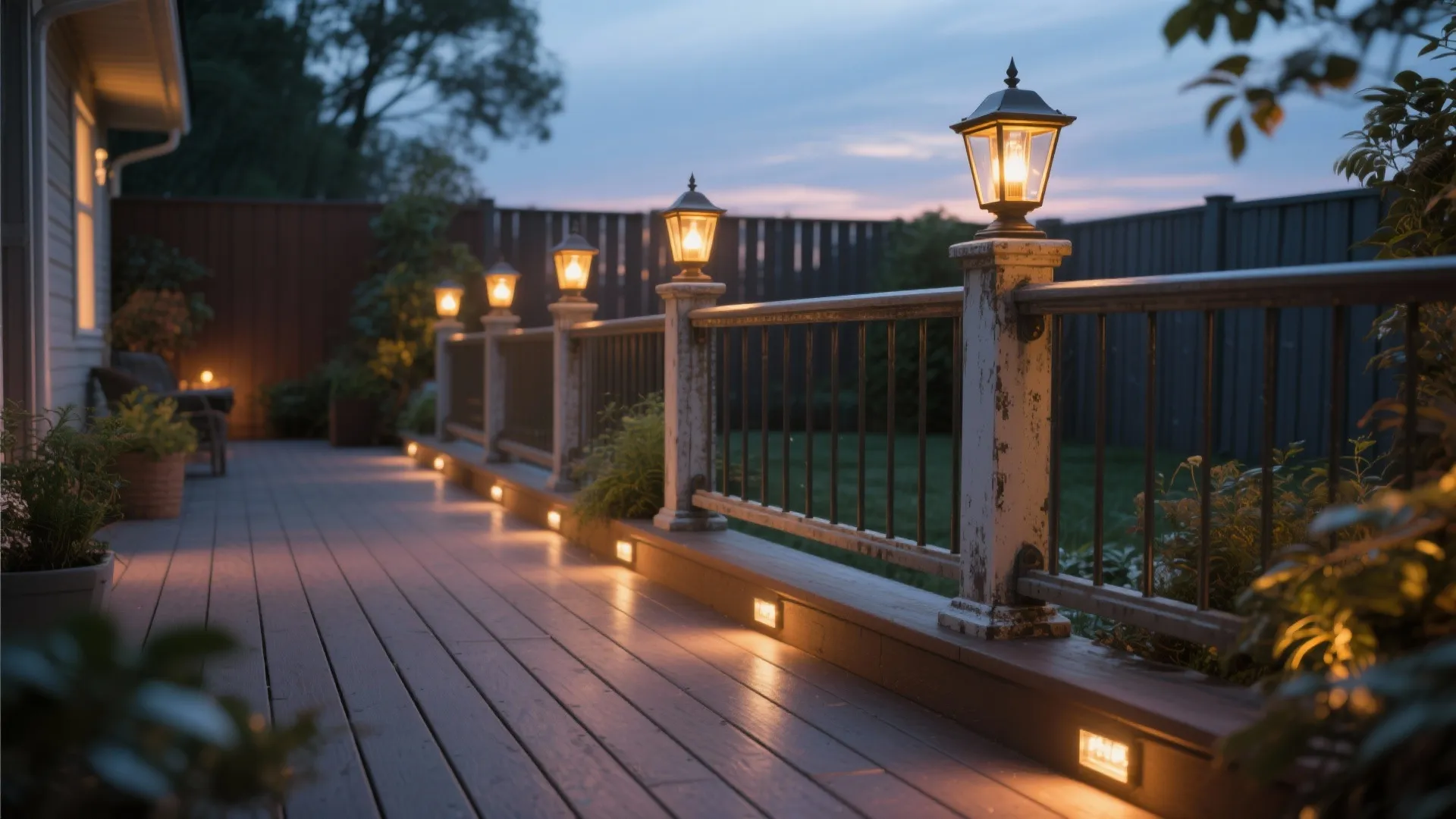 2. Post Cap Lanterns