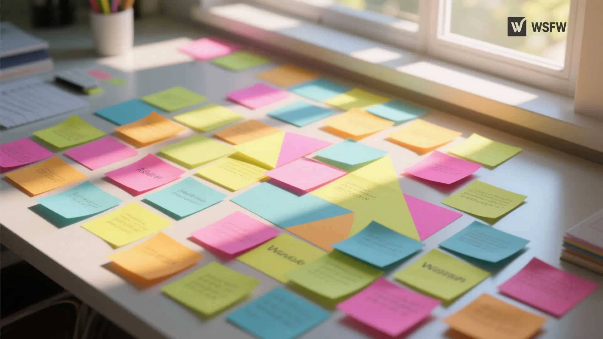 9. Post-it Art Contest