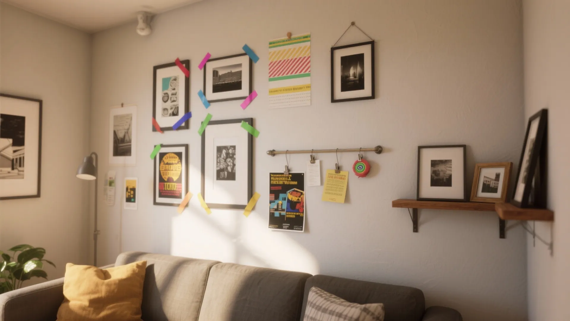 Stick Posters Without Damaging Paint — 5 Ways: Practical, low-risk methods I use to hang posters in small spaces without wrecking the paint