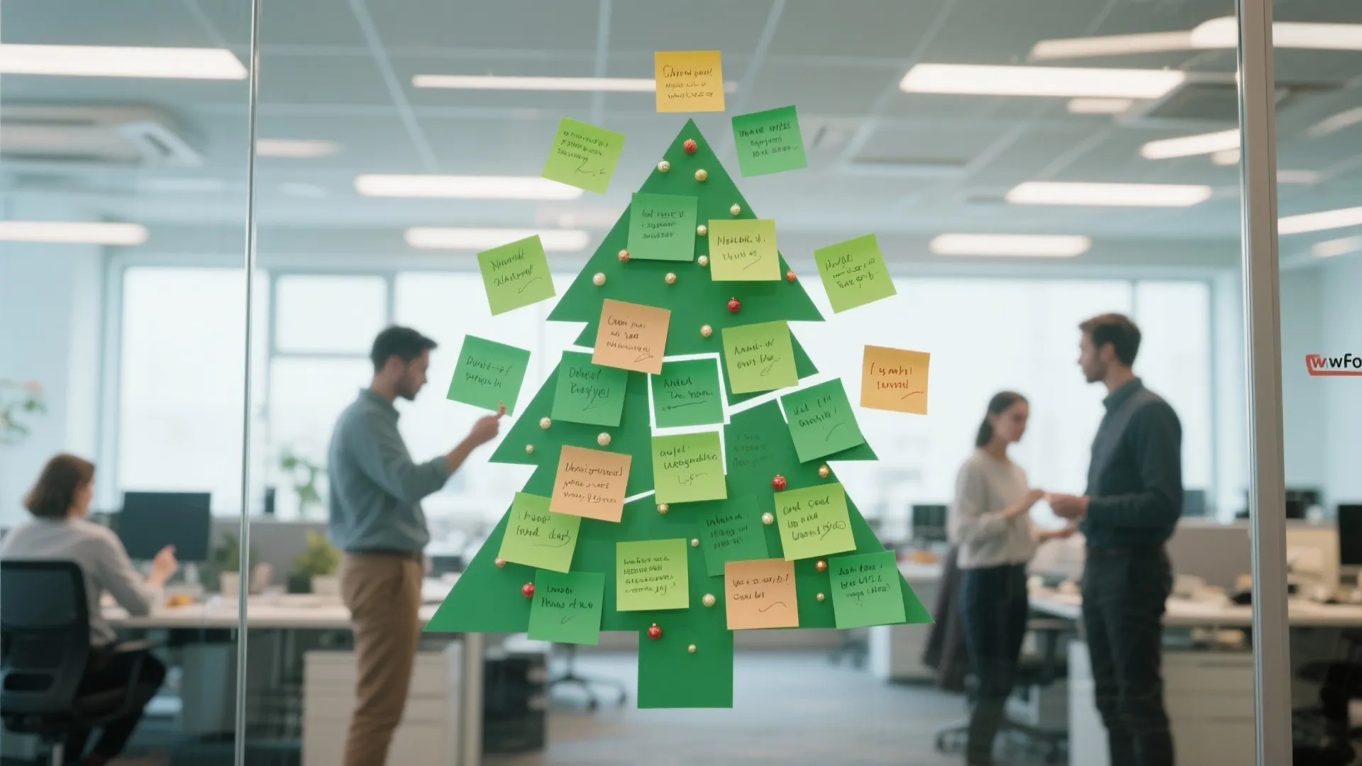5. Post-it Note Tree