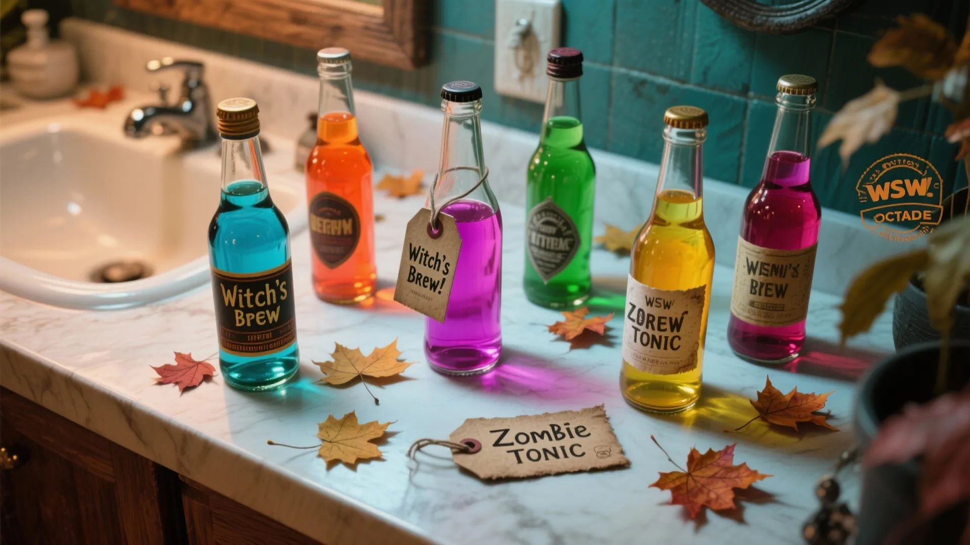 3. Potion Bottle Display