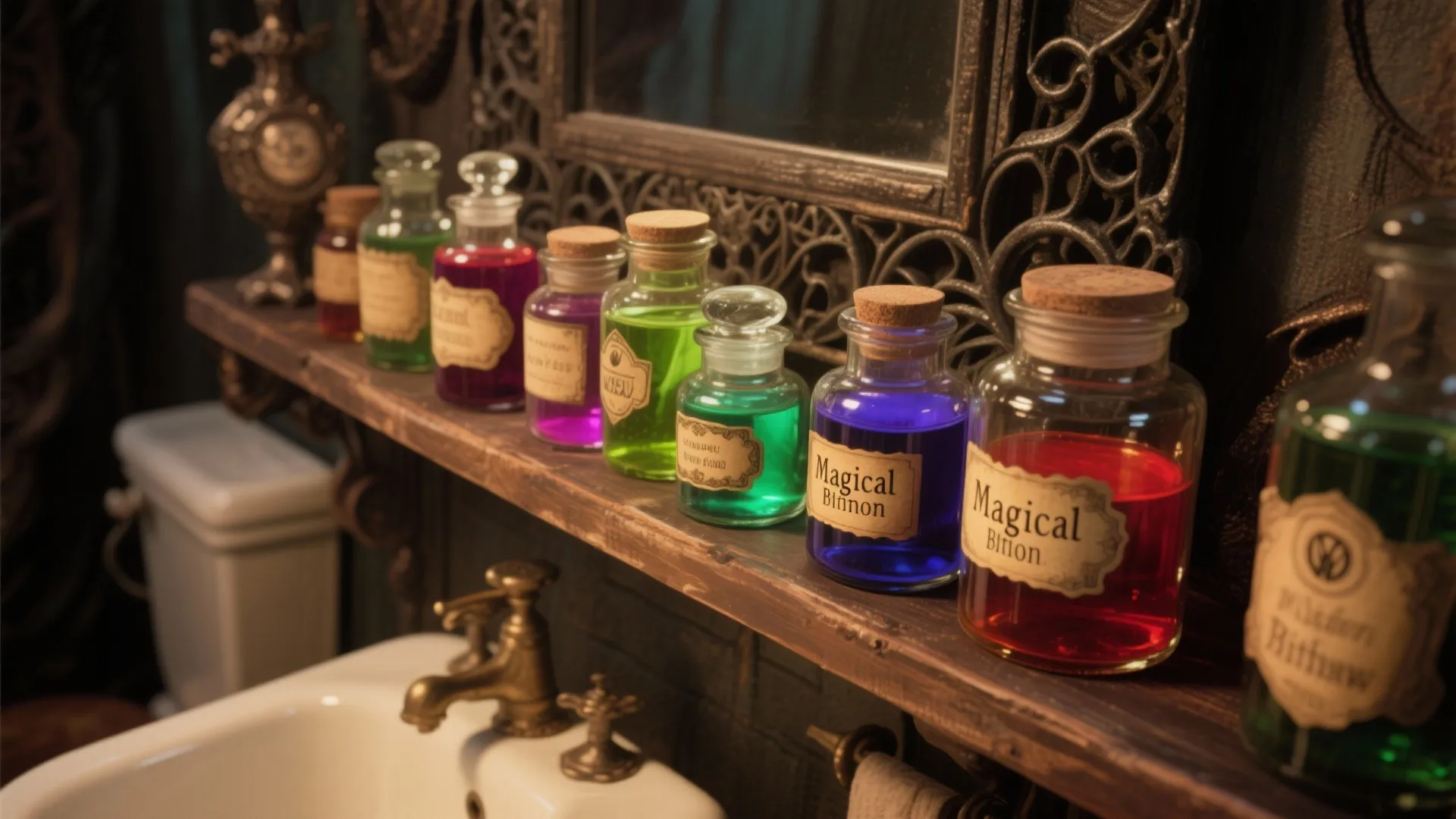 5. Potion Bottle Display