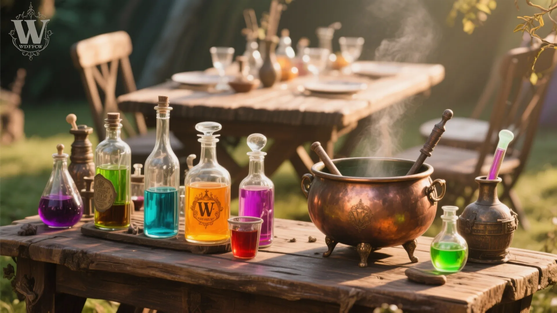 9. Potion Mixing Station