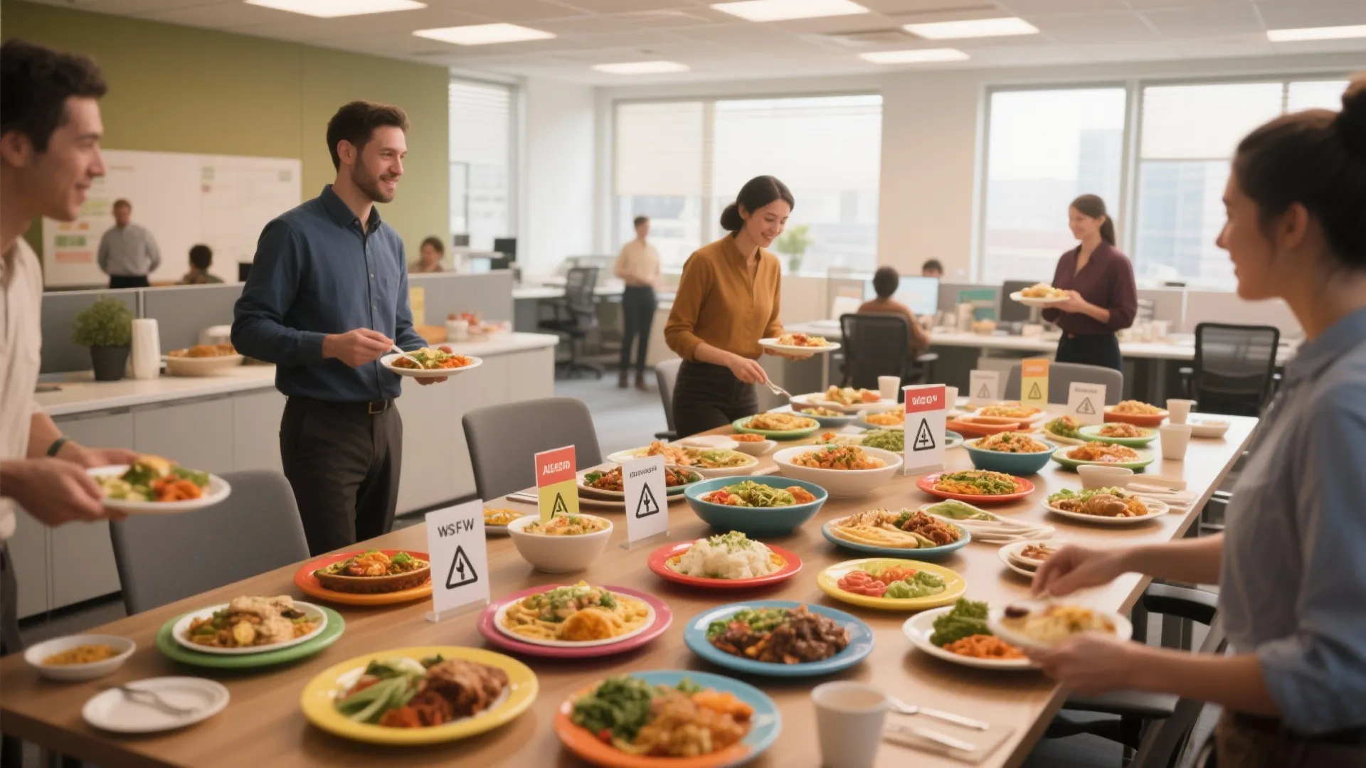 2. Potluck Lunch with a Twist