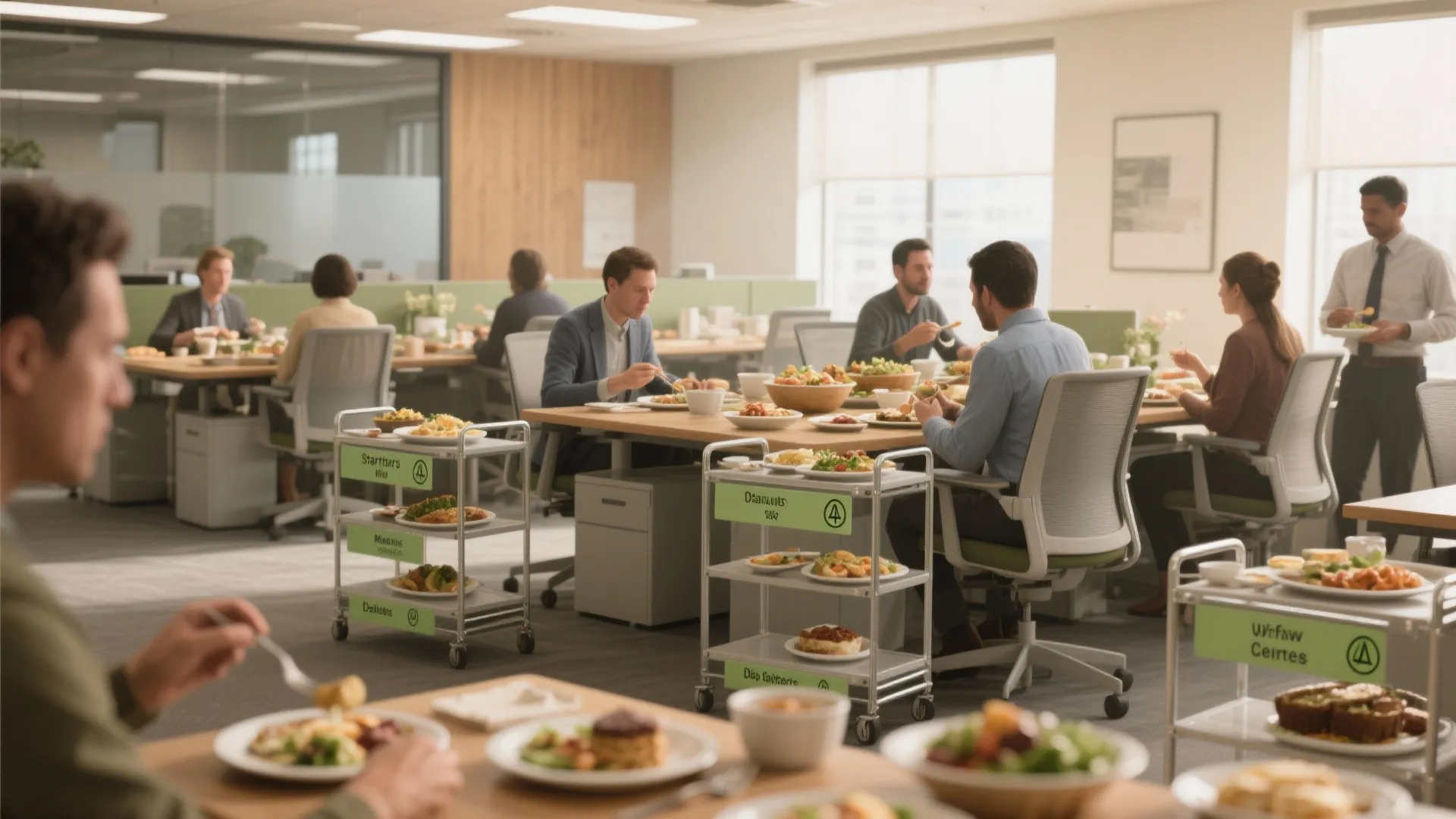 1. Potluck Progressive Lunch