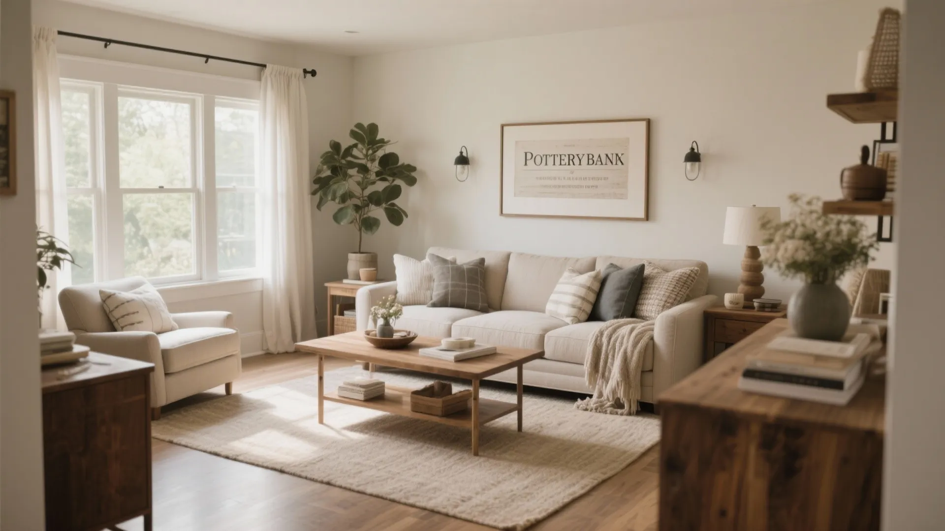 10 Pottery Barn Small Living Room Ideas You’ll Love: Maximize style and comfort in your small space with these designer-approved Pottery Barn living room inspirations