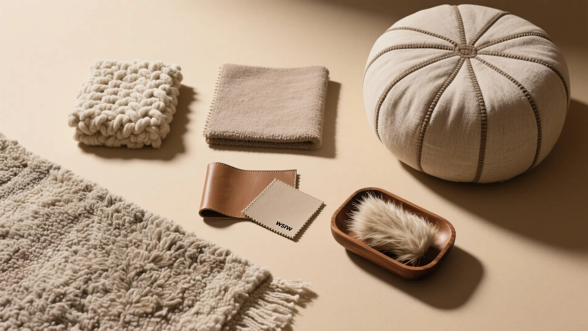 2) Nesting Poufs for Flexible Seating