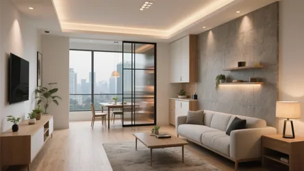 2 BHK Flat in Hiranandani Powai: 5 Smart Design Ideas