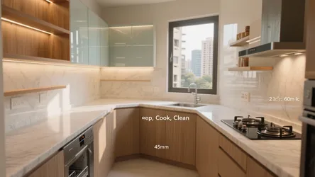 2 BHK Flats in Powai Hiranandani: 5 Smart Kitchen Ideas