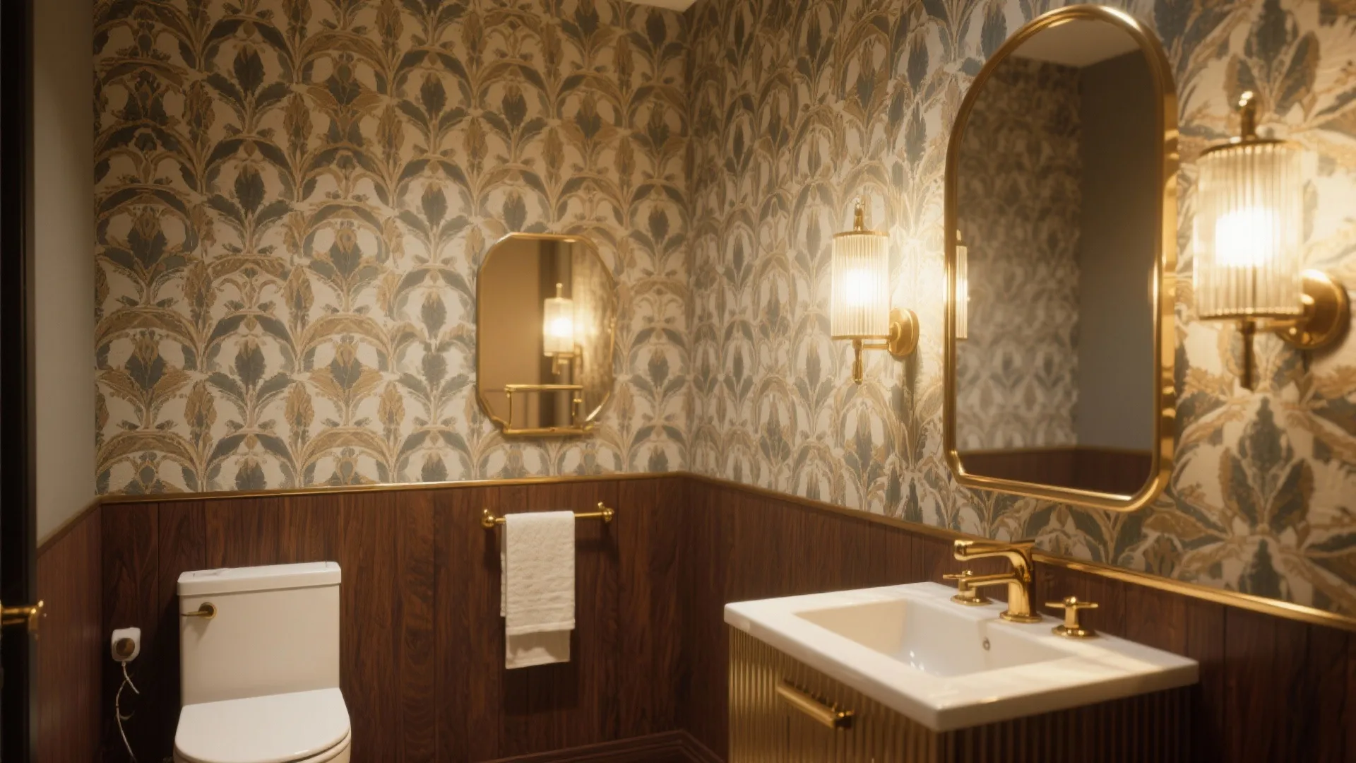 10 Decorating Ideas for Powder Bathroom: Small Space, Big Impact: My Go-To Powder Bathroom Design Tricks