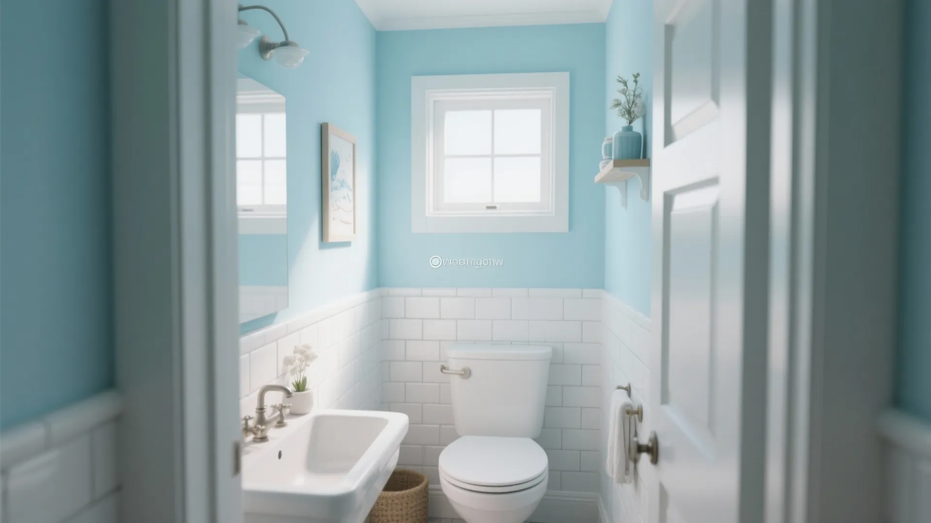 3. Powder Blue Serenity