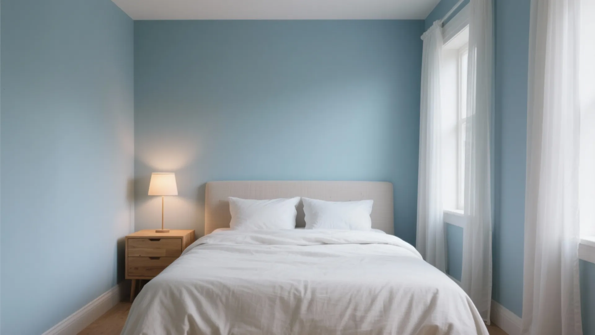 Powder Blue for Calm Bedrooms