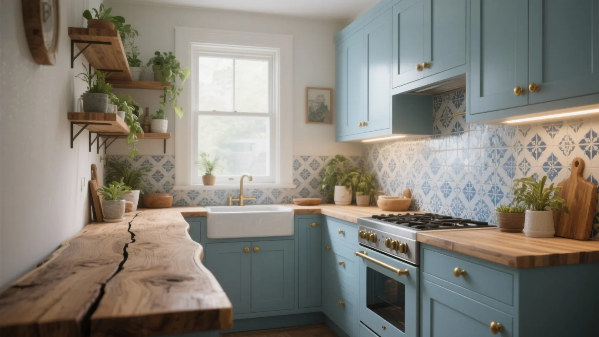 Powder Blue Kitchen Cabinets: 5 Inspiring Ideas: How to use powder blue cabinets to maximize style and function in small kitchens