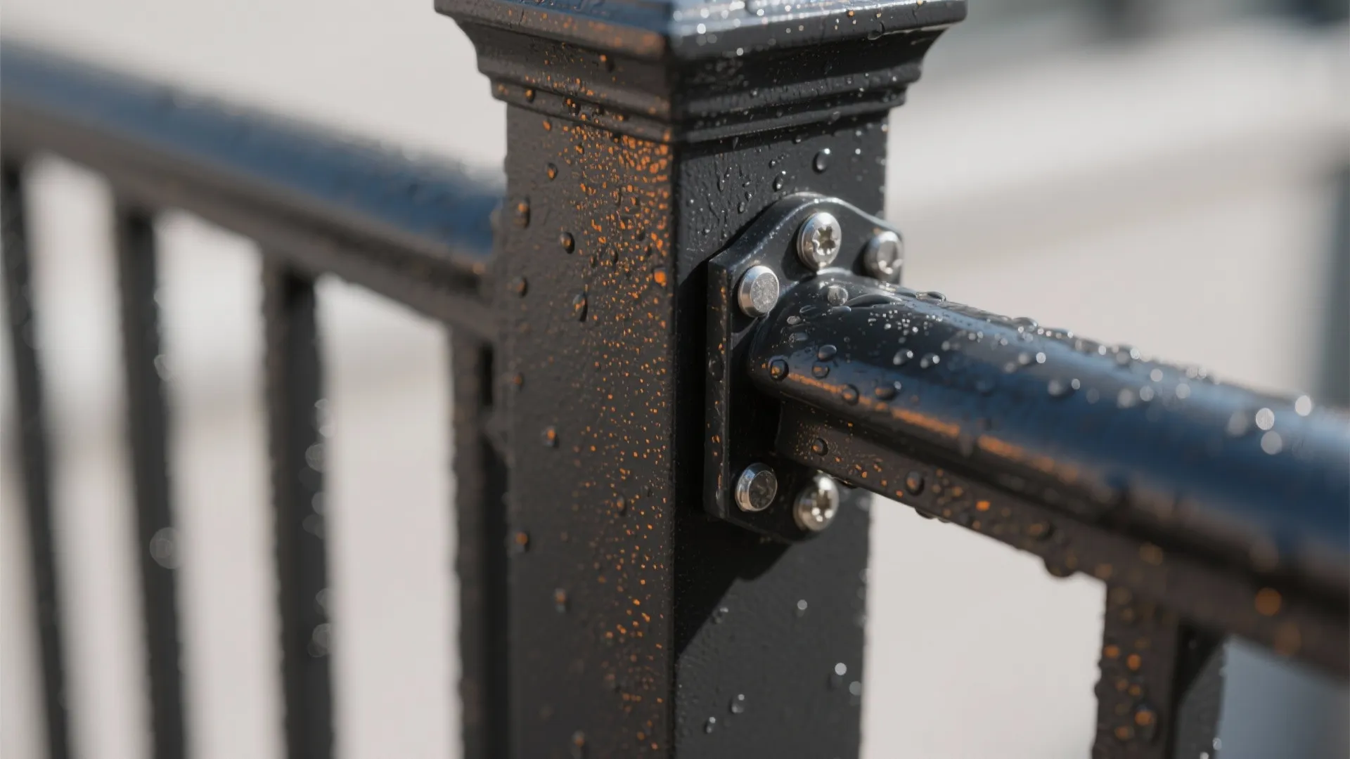 Weather-Smart, Powder-Coated Iron for Durability