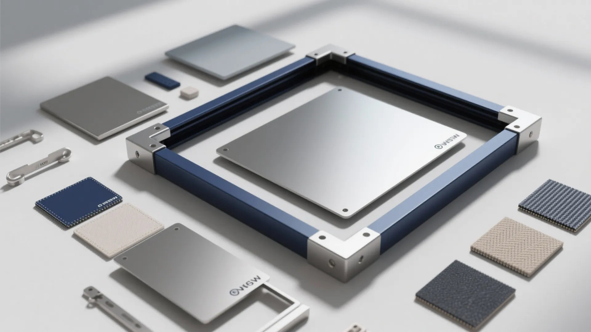 5. Powder-Coated Stainless Frames with Removable Panels