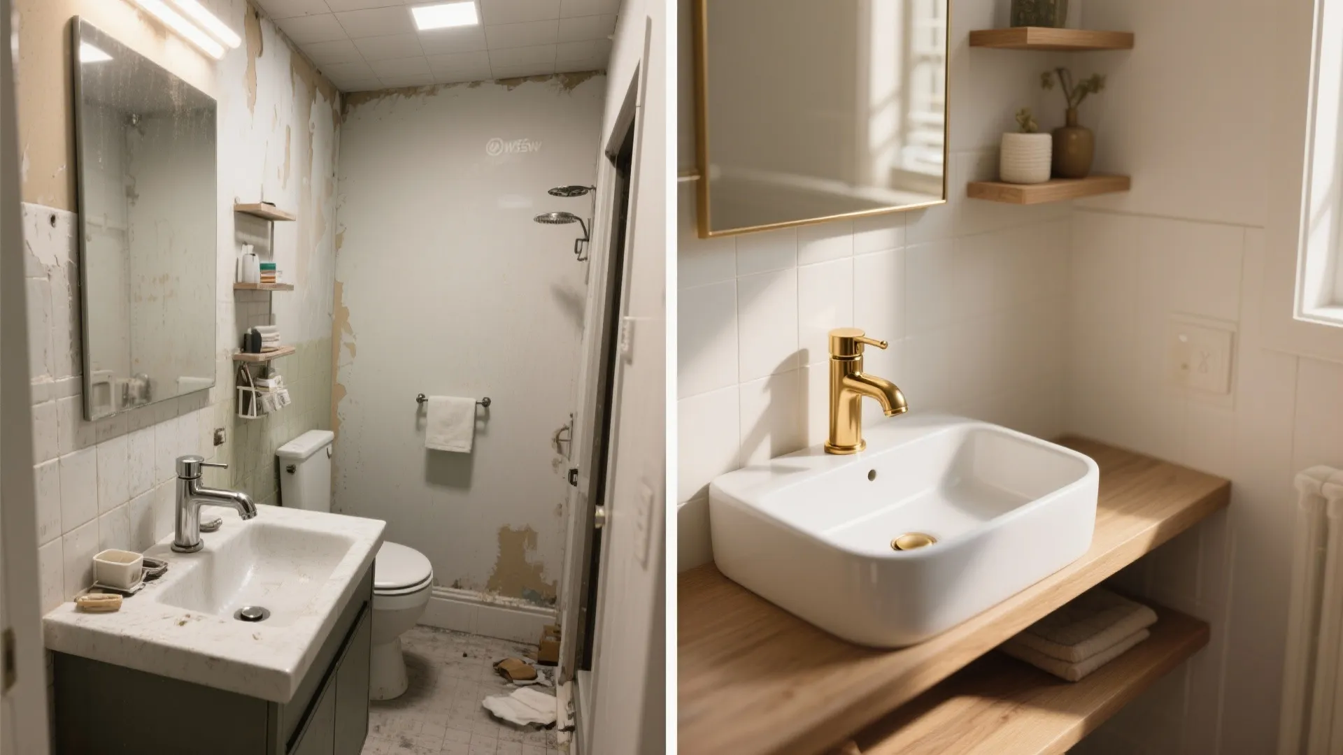 Real-World Case: Small Powder Room Makeover