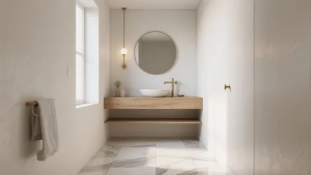 5 small powder room floor tile ideas that wow