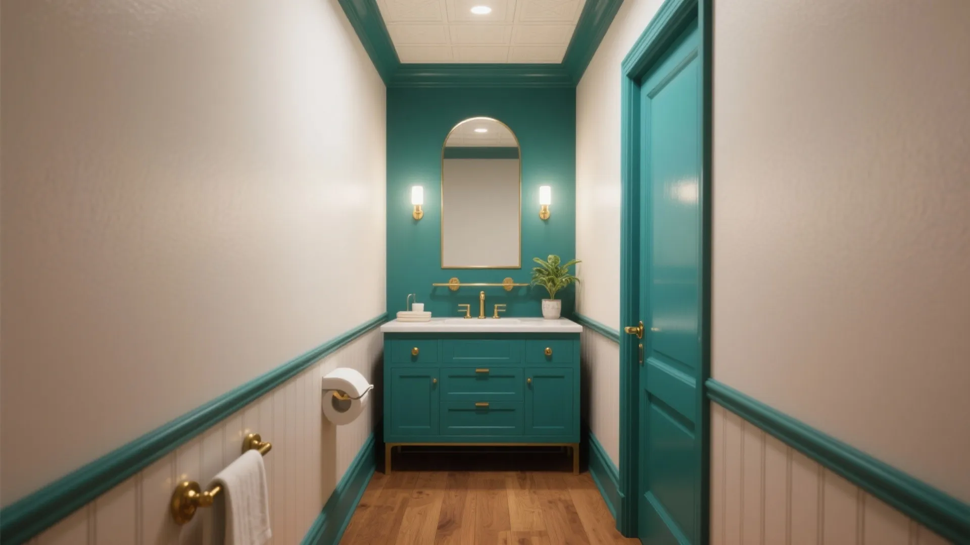 5 Powder Room Paint Ideas for Small Spaces: Creative paint ideas and practical tips I use to transform tiny powder rooms into memorable, functional spaces
