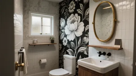 Small Powder Room Wallpaper Ideas: 5 Fresh Picks