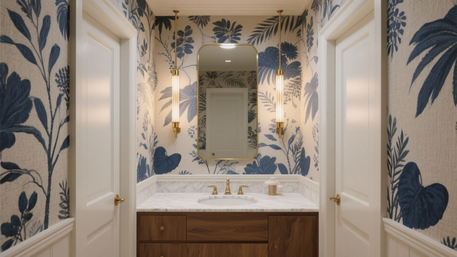 Best Wallpaper for Small Powder Rooms: Style without Sacrifice