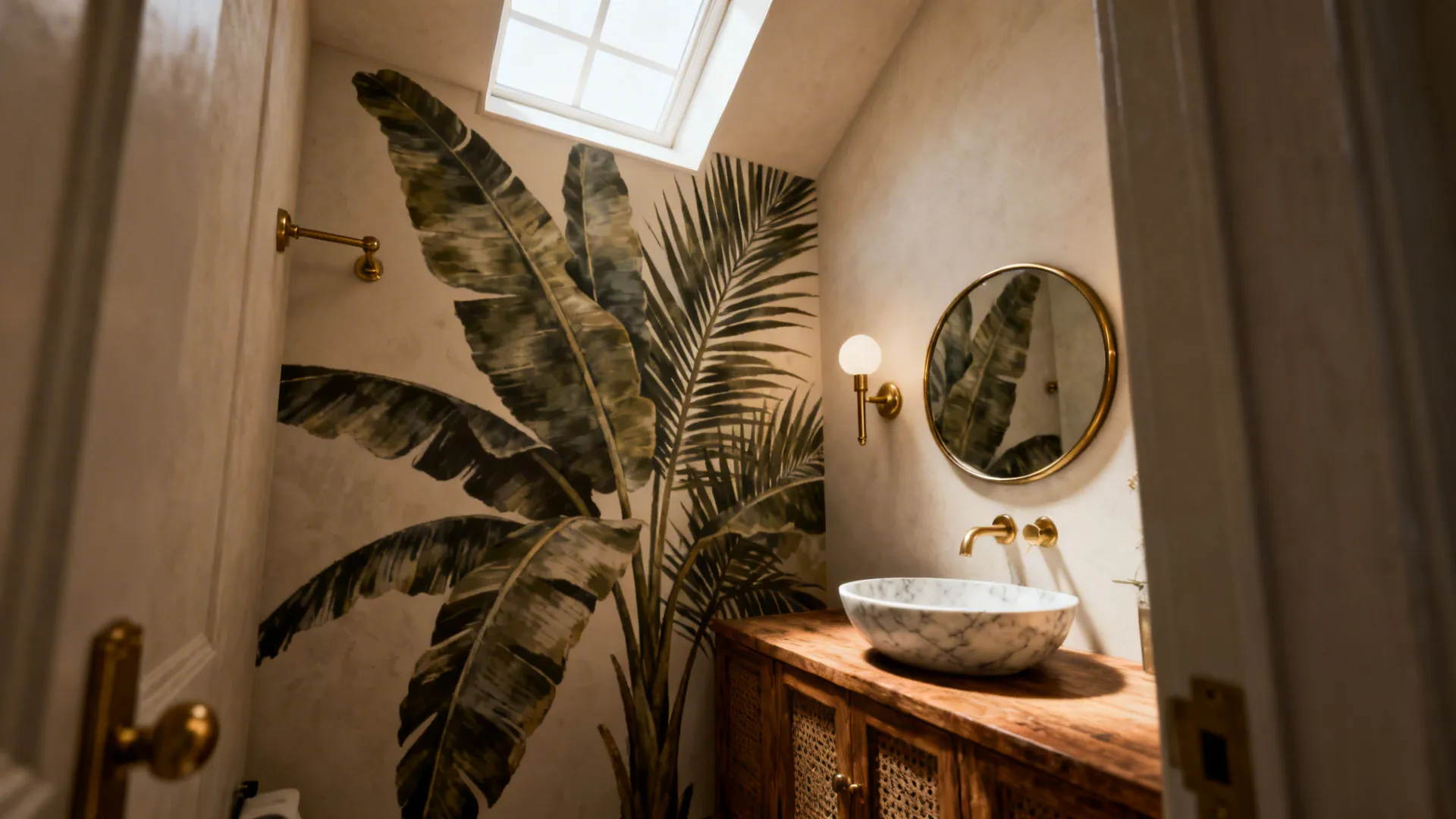 5 Wallpaper Ideas for Tiny Powder Rooms