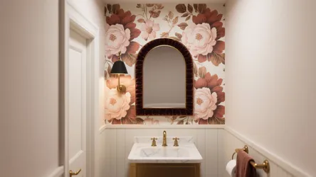 5 Small Powder Room Wallpaper Ideas That Shine
