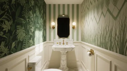 5 Wallpaper Ideas for Small Powder Rooms
