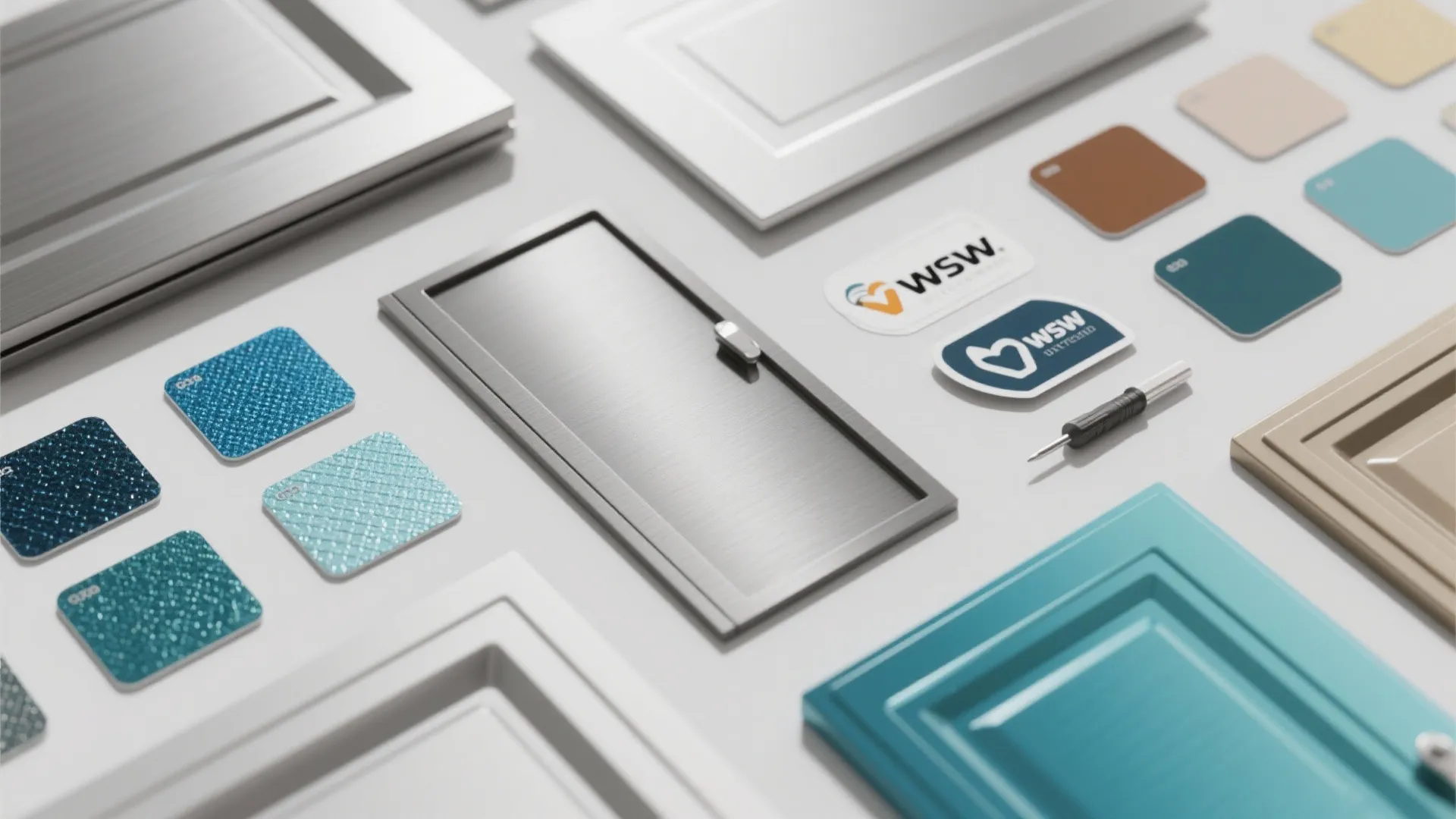 5. Powder-Coated Stainless for Color Pop