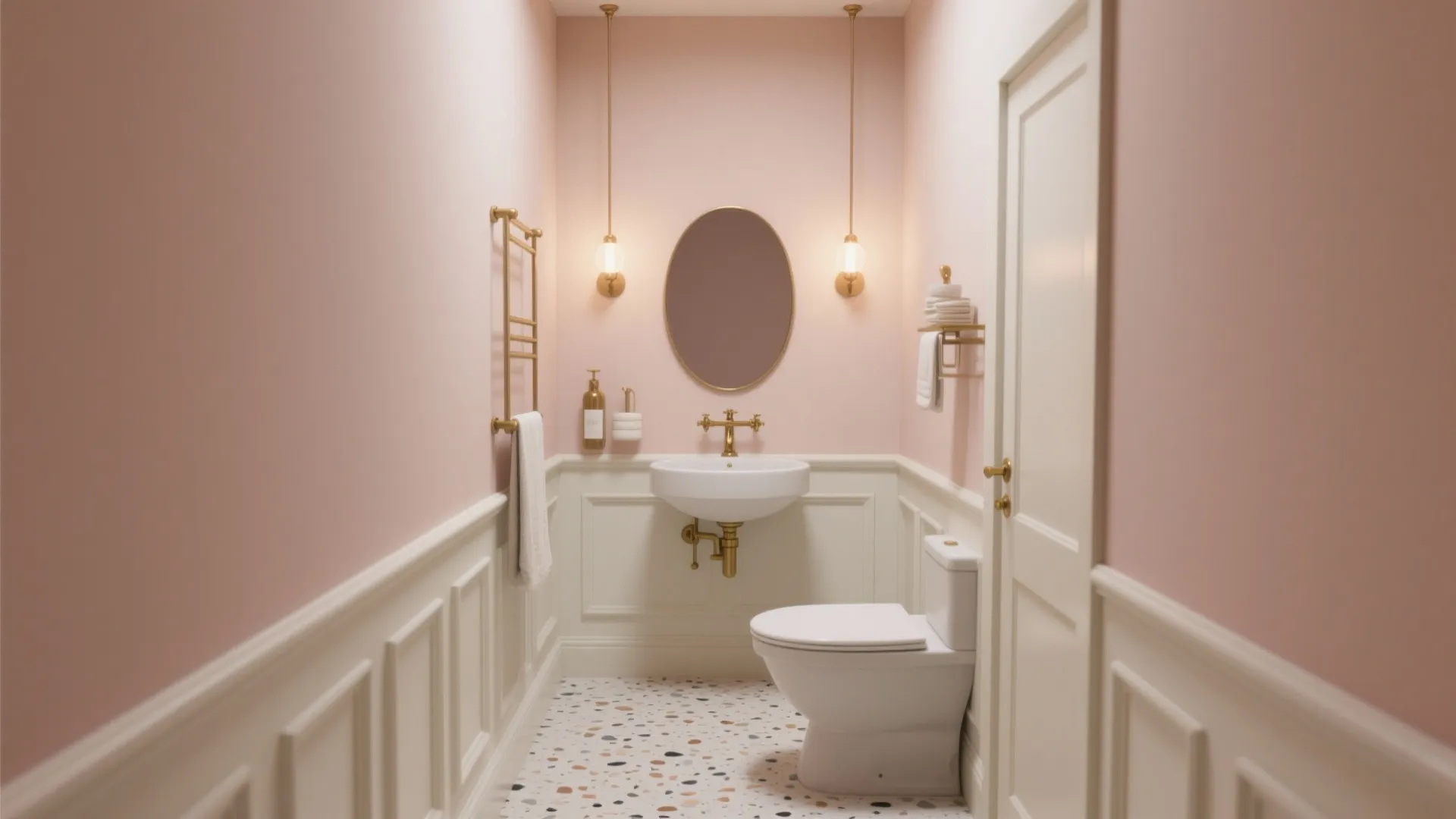 Powdery blush for warmth without pink overload