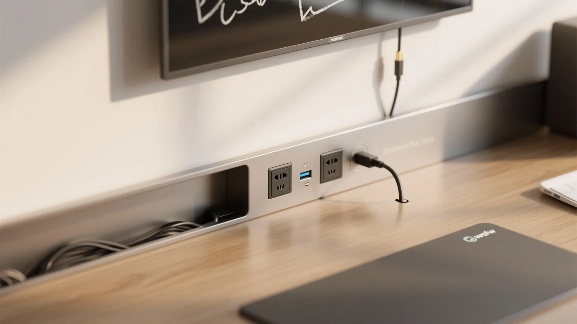 Writeable Walls, Power Everywhere, and Seamless Tech