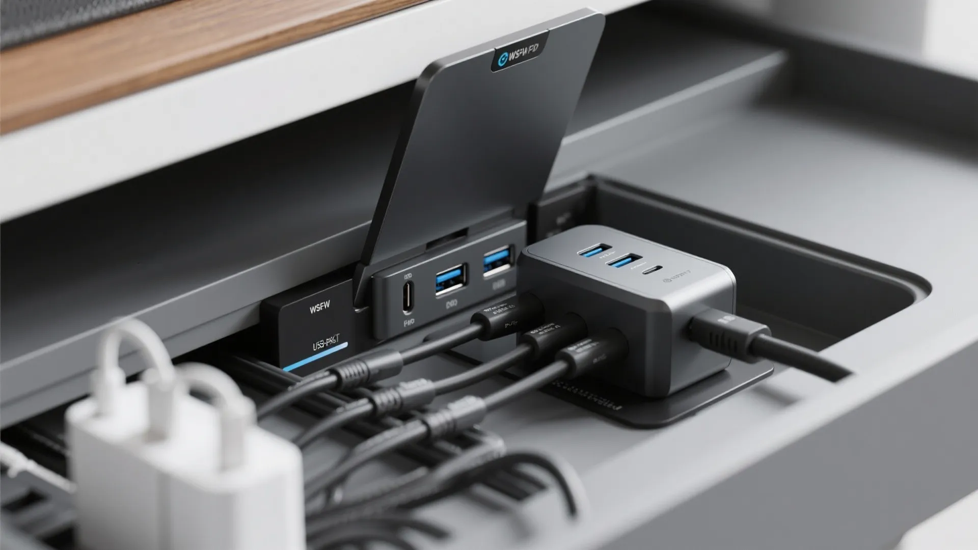 Cable discipline and tech that disappears