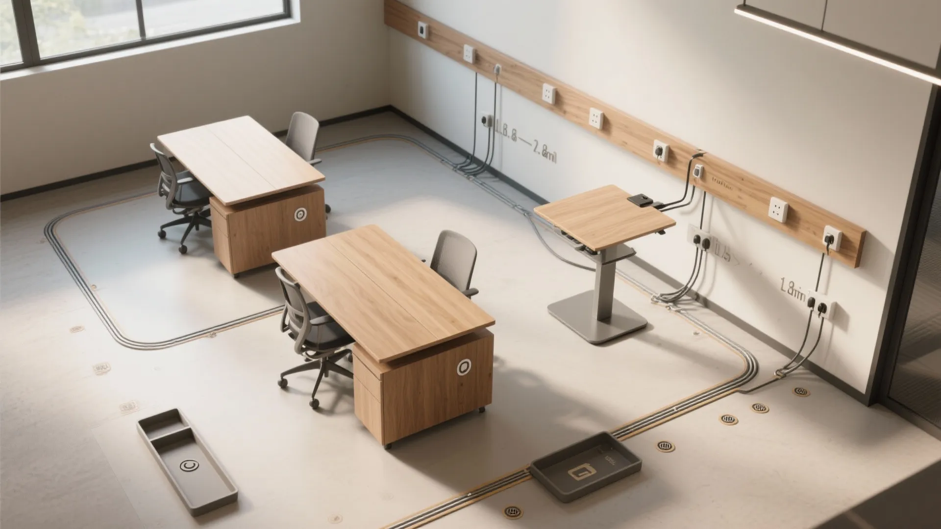 Ergonomics First: Desks, Posture, and Power
