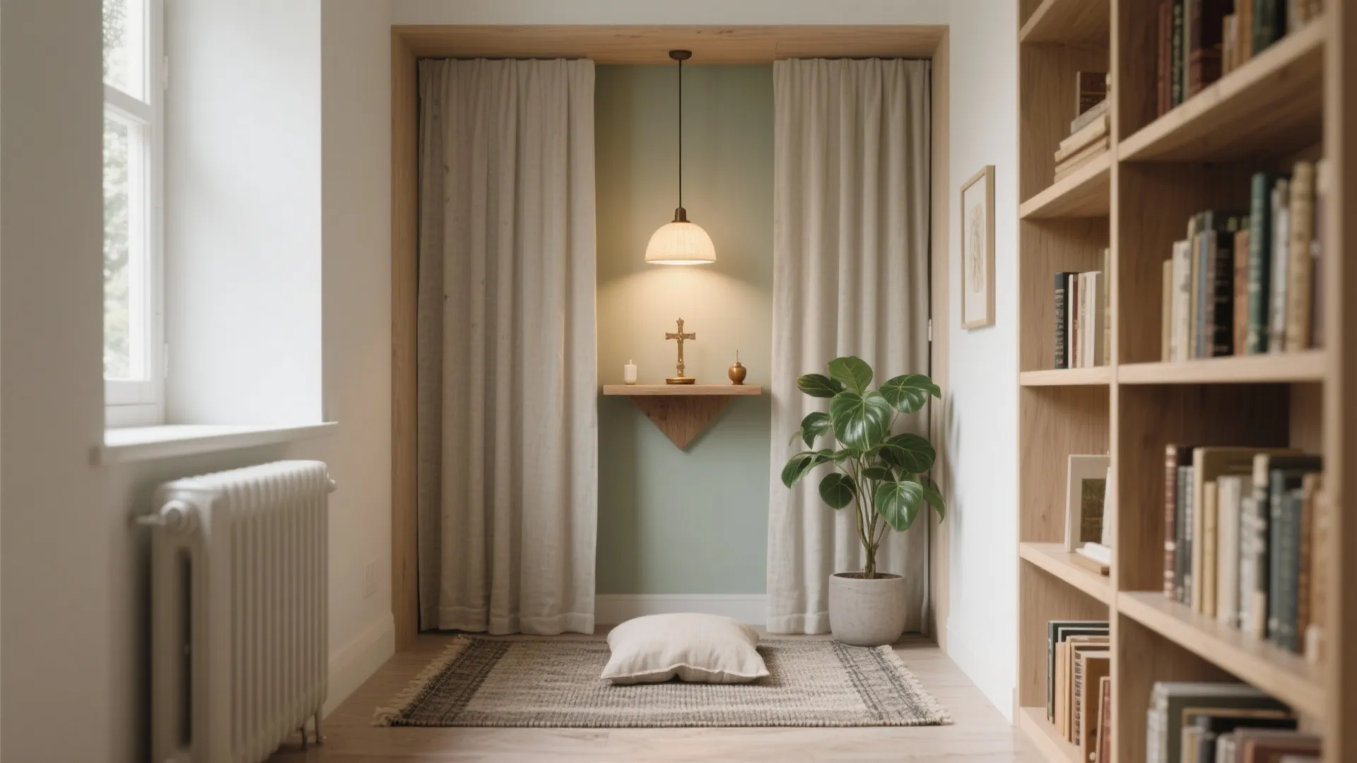 Prayer Room Ideas for Small Spaces: 5 Inspirations: Practical, cozy and budget-friendly prayer nook ideas for tiny homes drawn from a decade of small-space design