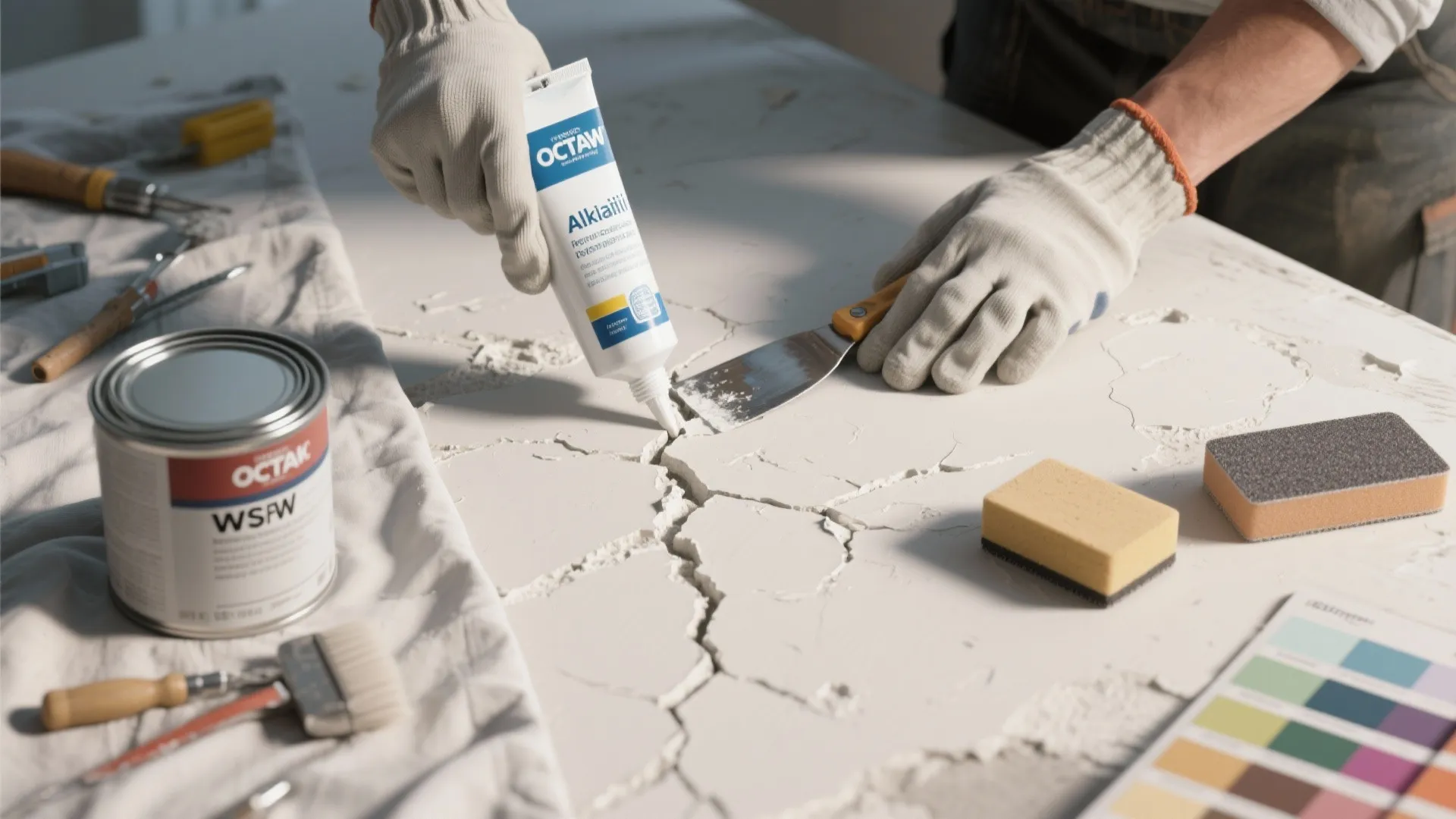 1. Prep Like a Pro: Patch, Sand, Prime