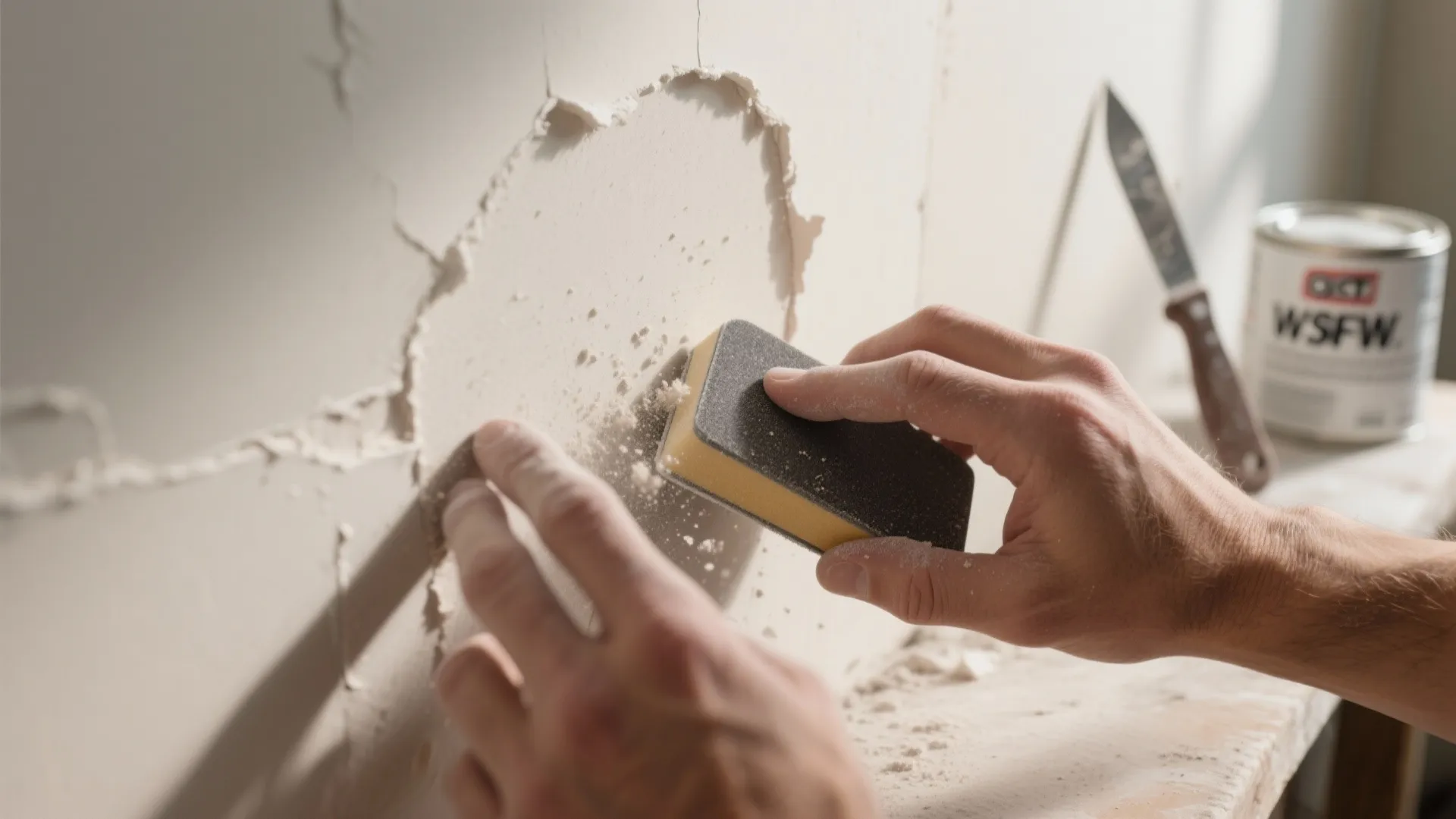 1. Perfect Prep: Sand, Patch, Prime