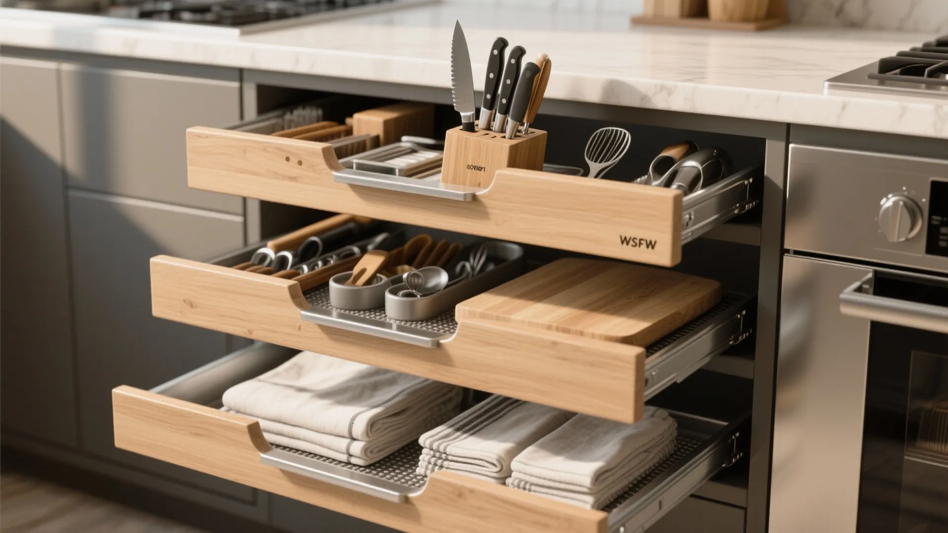 3. Dedicated utensil and prep station