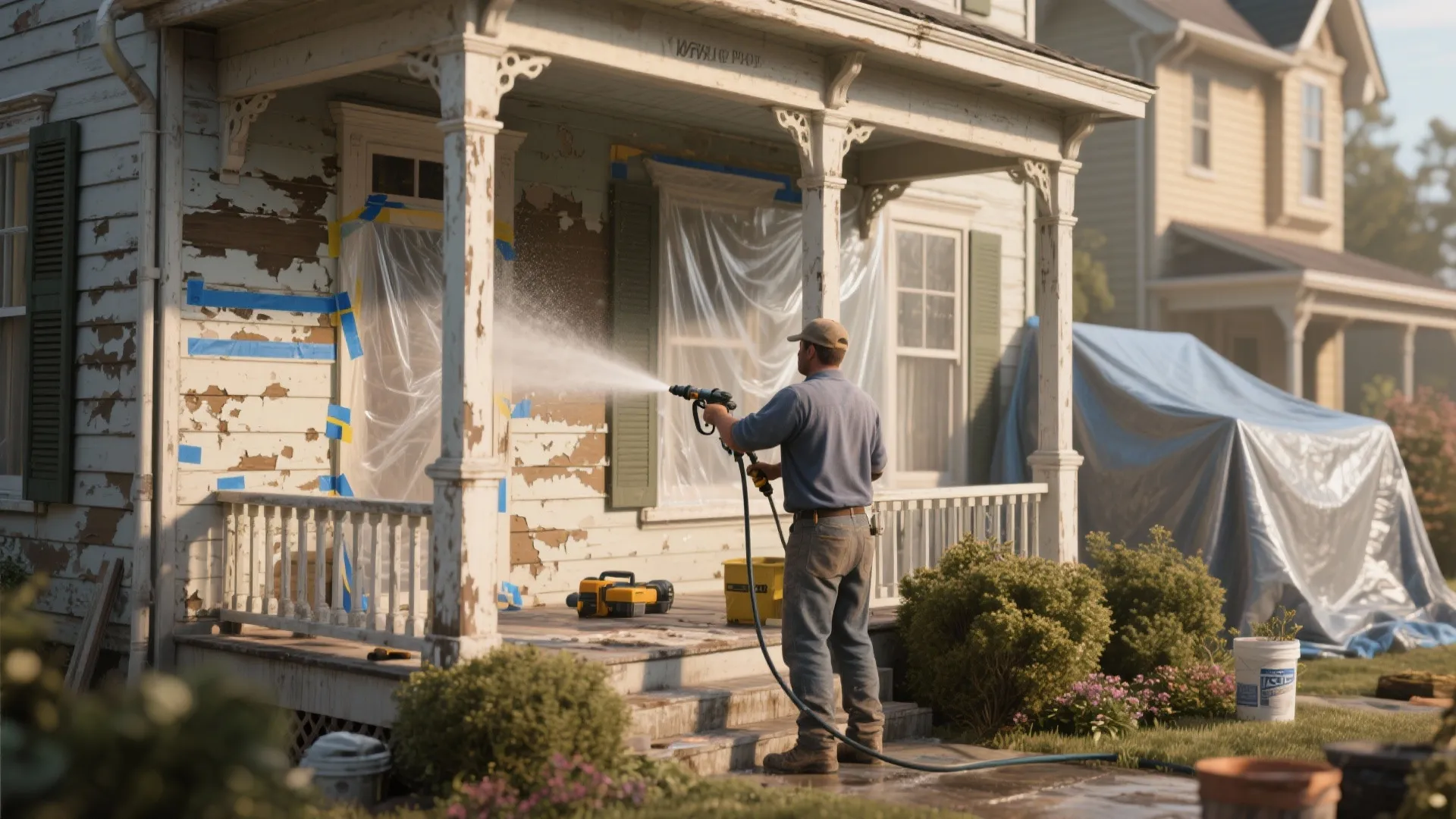 1. Prep Like a Pro — surface and masking first