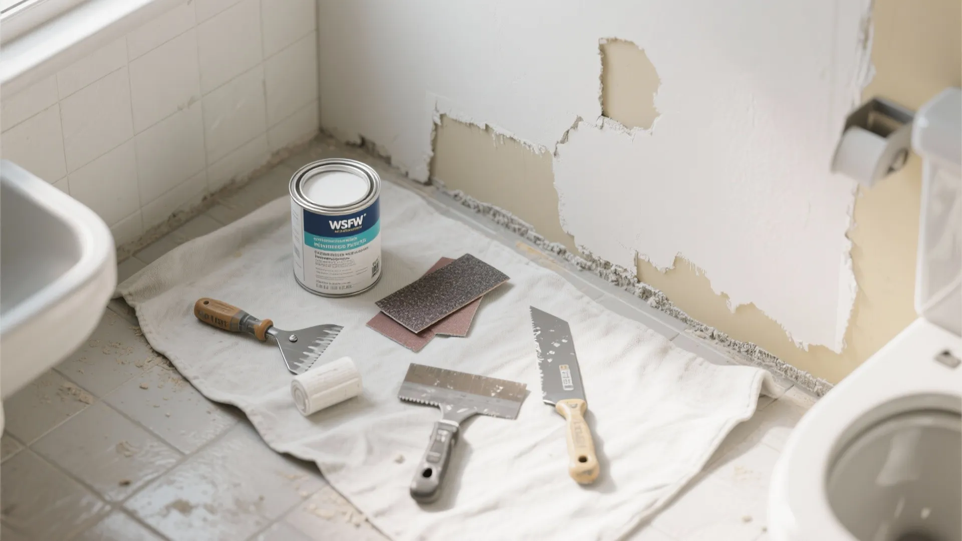 2. Properly prep surfaces before repainting