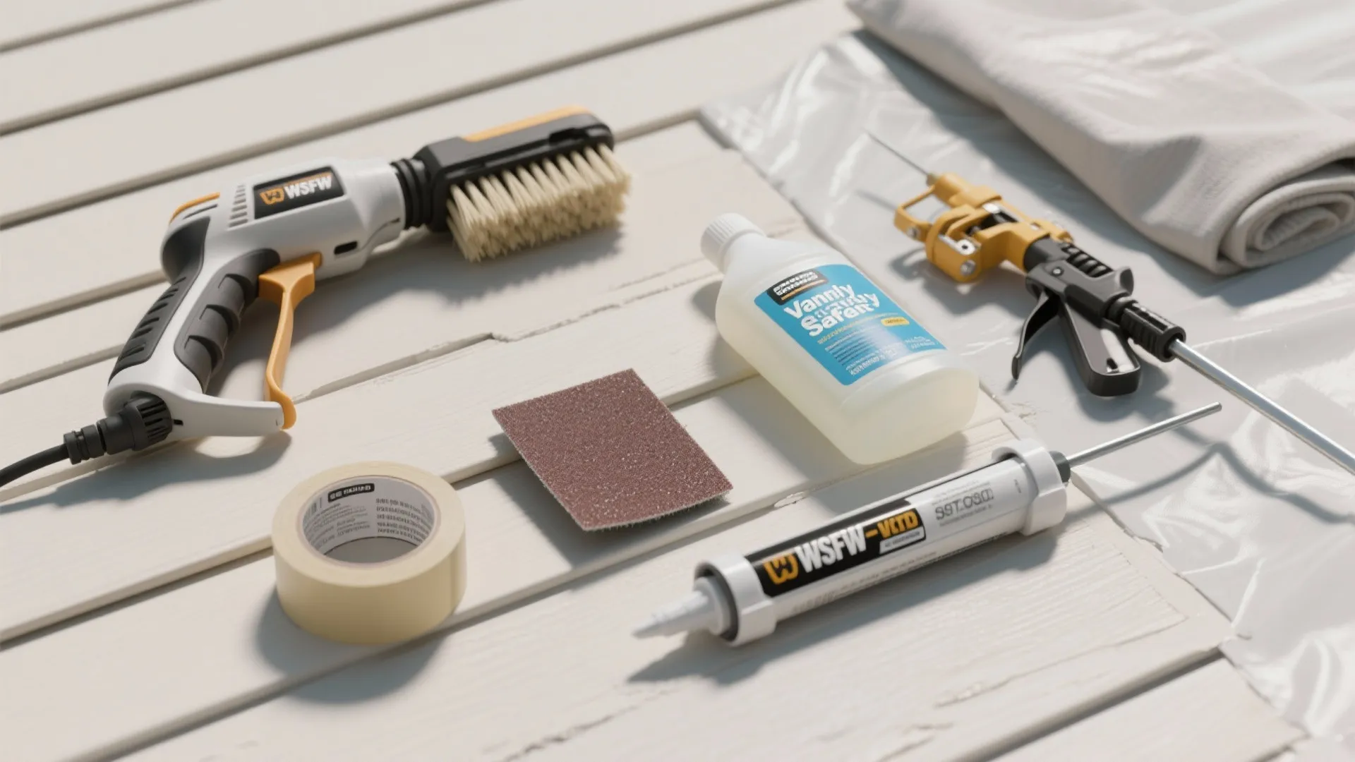 3) Prep matters — cleaning, deglossing, and caulking