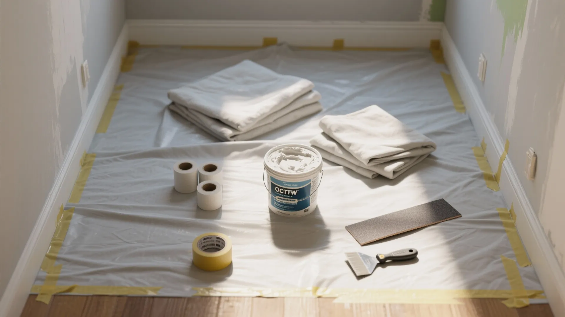1. Prep like a pro: masking, covering, and patching
