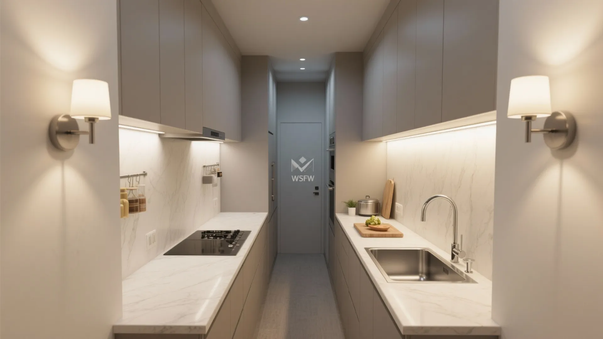 Two-way task layering over prep zones