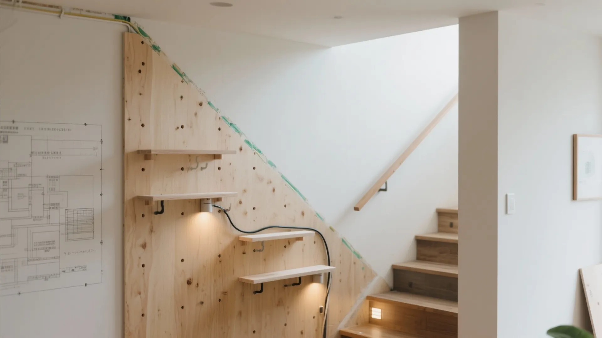 Tips 8: 下地先行で後付け収納に備える（工事計画 × 収納技巧）