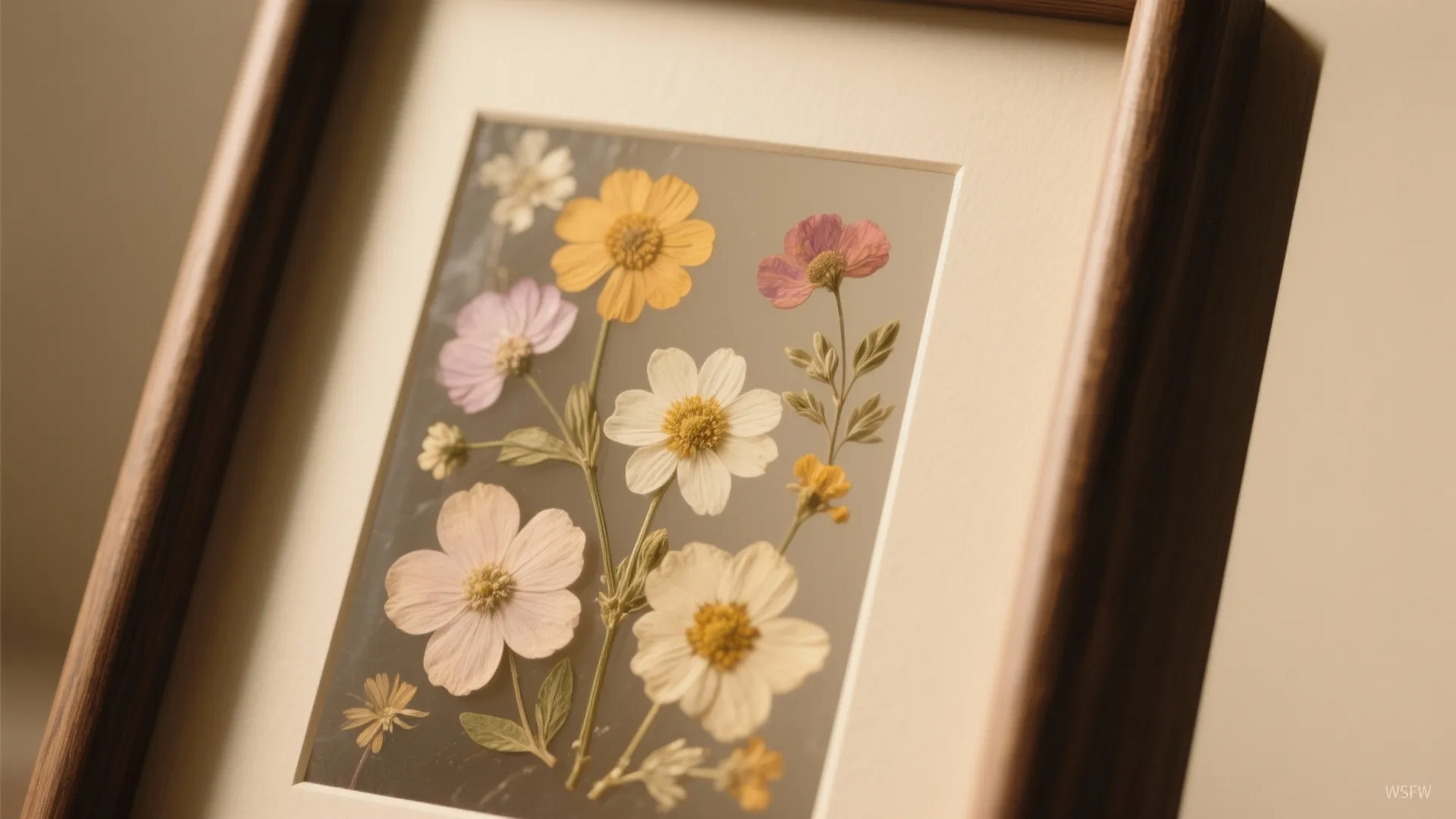 8. Pressed Botanical Art