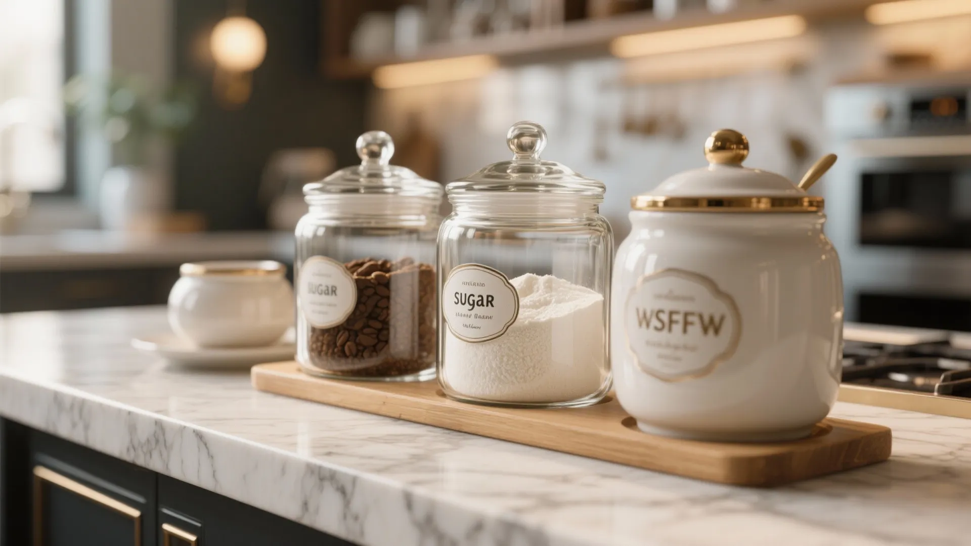 4. Pretty Canisters for Everyday Items