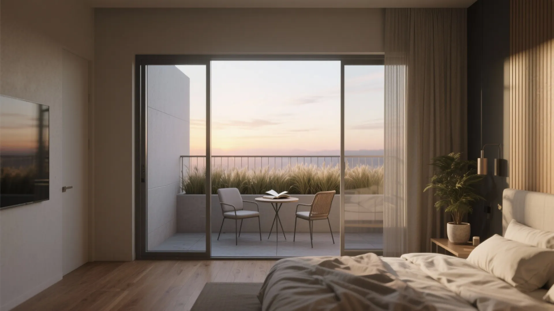 Primary Suite Balcony: A Private Retreat