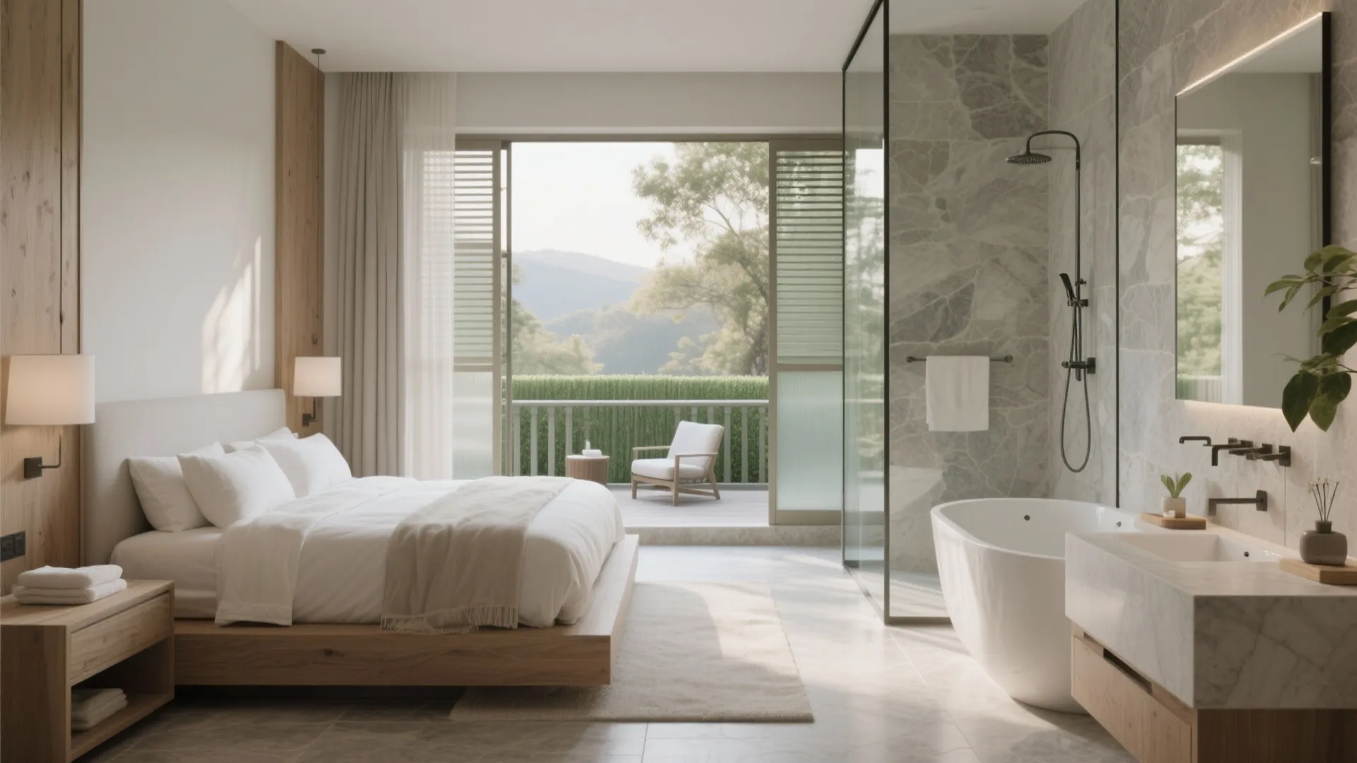 Spa-Like Primary Suite with Indoor–Outdoor Calm